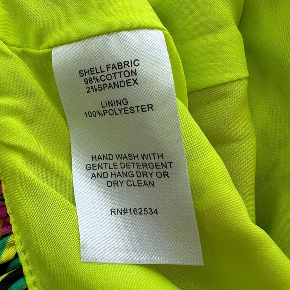 Emily McCarthy Lola Wrap Dress in Peekaboo Cat Print Size Medium NEW - Picture 10 of 11